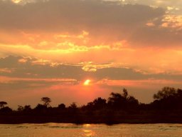 Clouds over the Chobe 